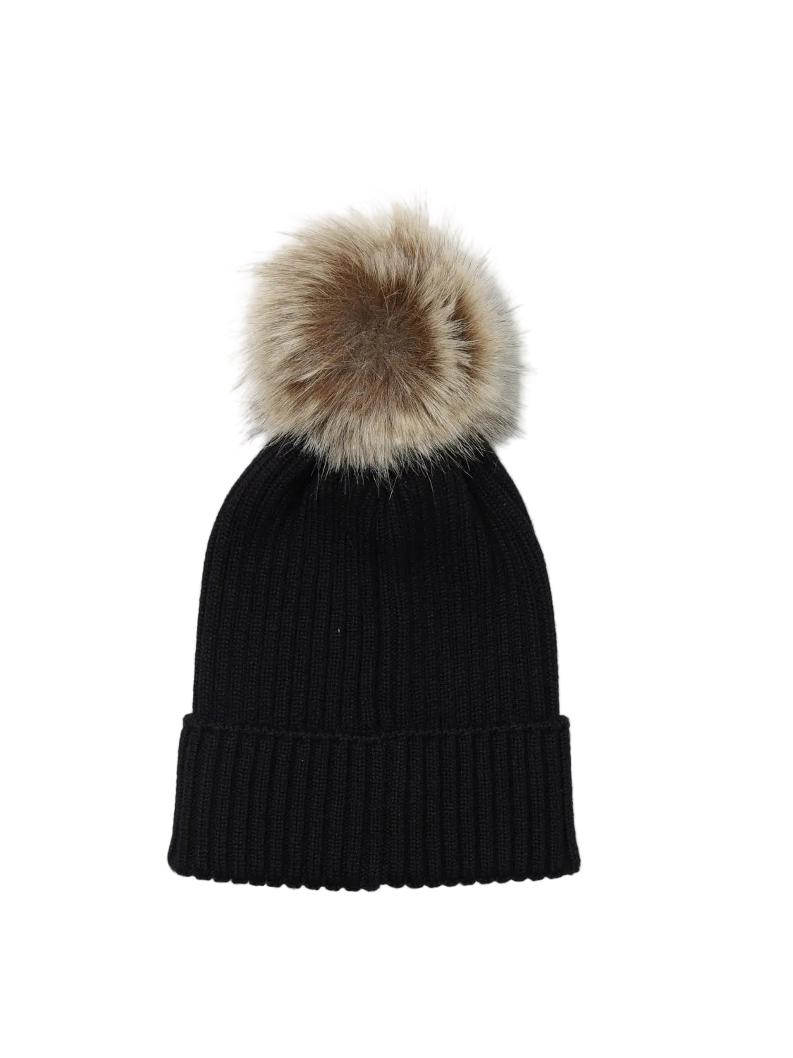Moncler Wool Beanie in Black