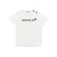 Moncler Crew Neck Short and T Shirt Set in White