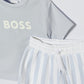 Boss Short Set in Sky Blue