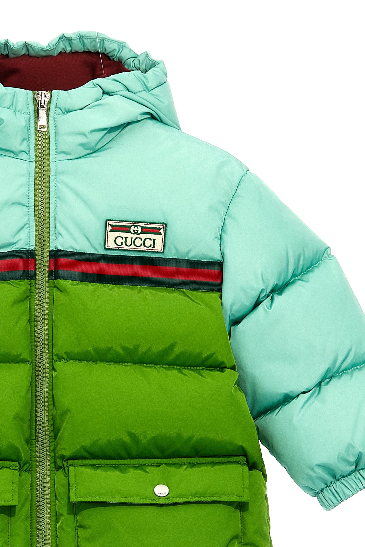 Gucci Baby Hooded Down Jacket