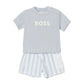 Boss Short Set in Sky Blue