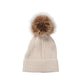 Moncler Wool Beanie in Beige