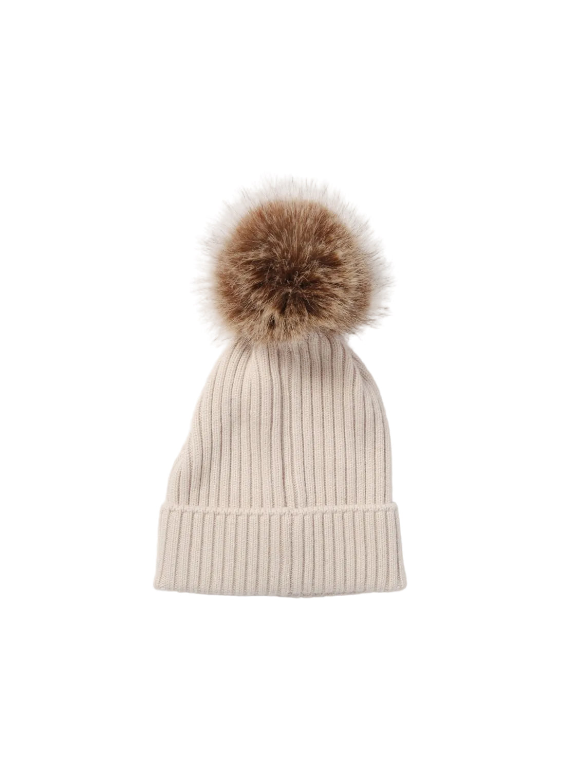 Moncler Wool Beanie in Beige