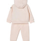 Moncler Light Pink Embroidered Heart Logo Tracksuit