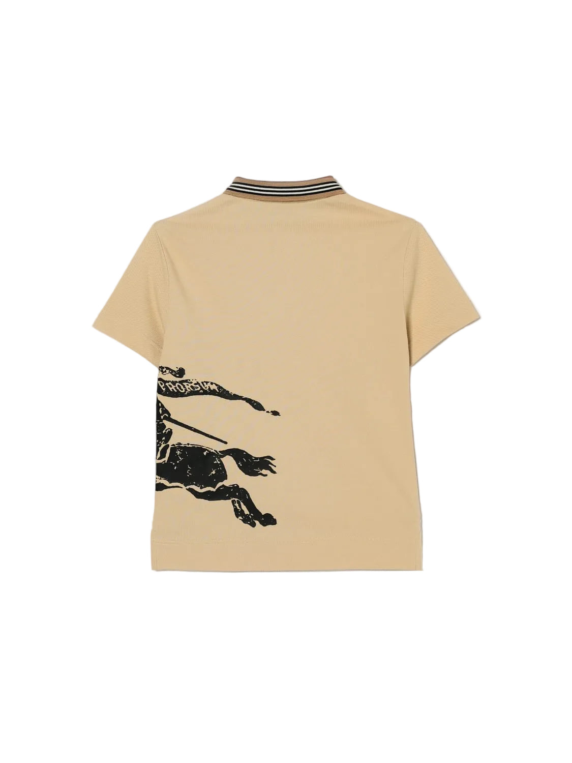 Burberry Knight Cotton Piqué Polo Shirt