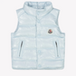 Moncler light blue Bernard baby gilet