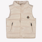 Moncler light pink Bernard baby gilet