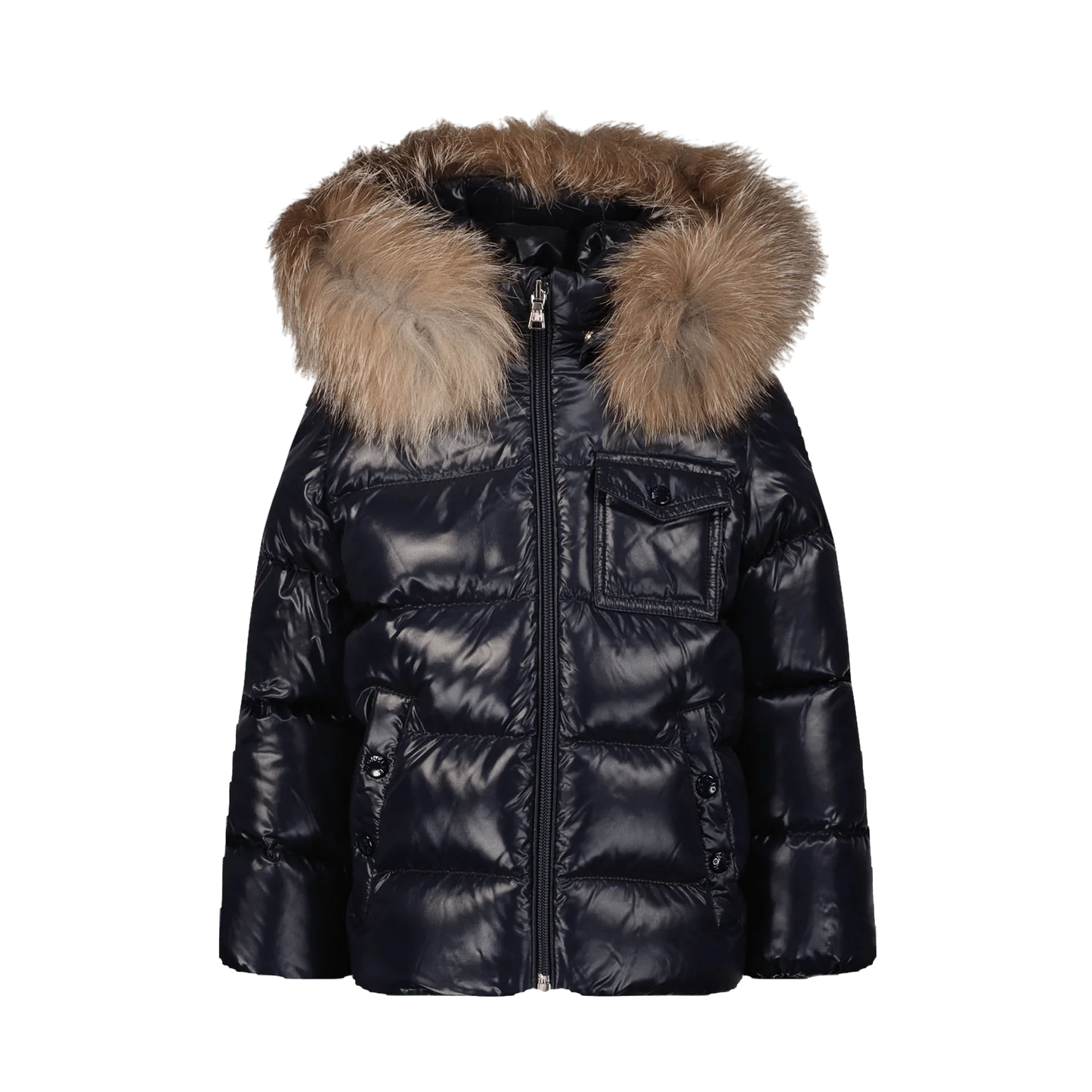 Moncler K2 Down Jacket in Navy